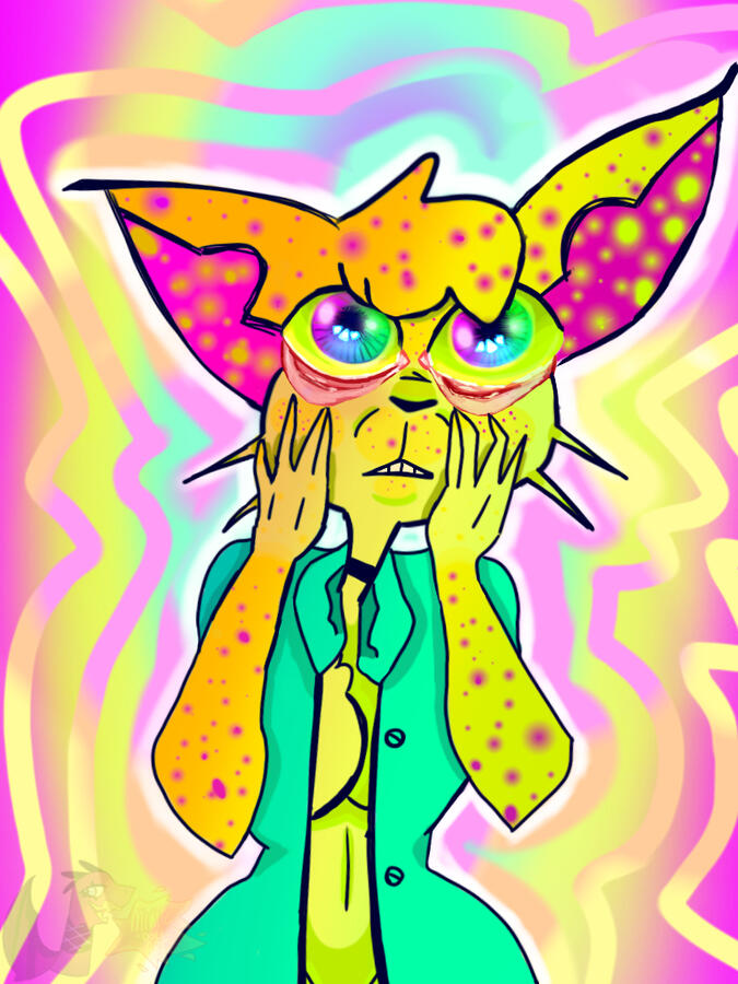 Halfbody rendered with background (2023)