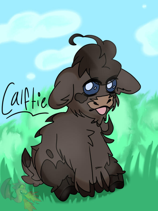 Fullbody with flat color and background (2022)