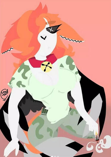 Fullbody with flat colors (2021)
