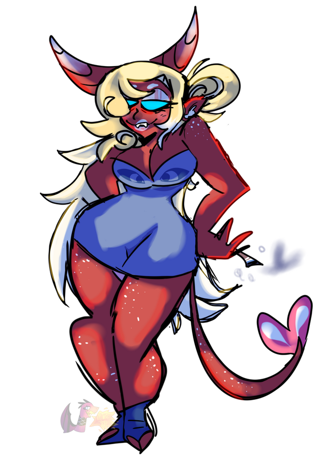 Rendered character design