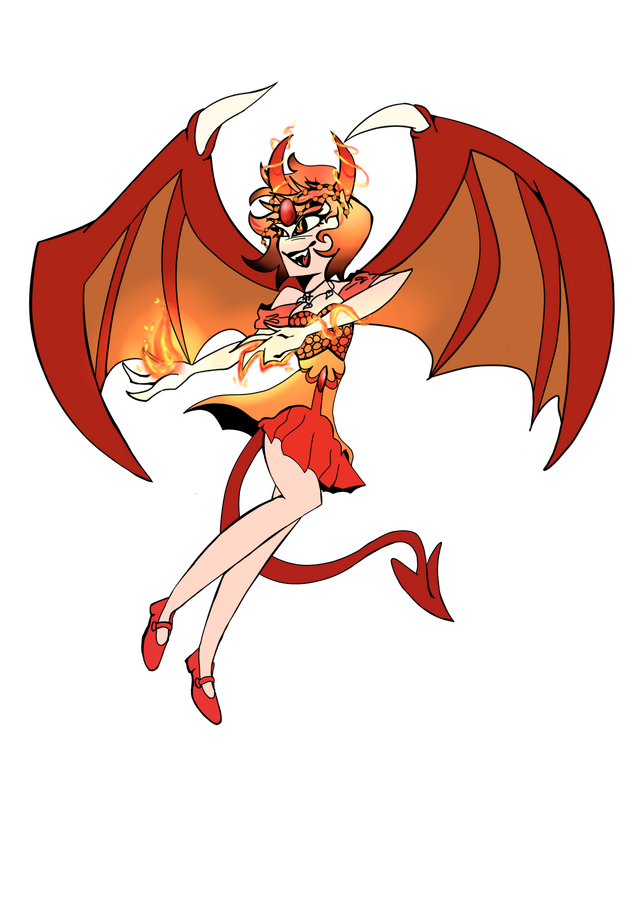 Character design (character: @TheCreator900)