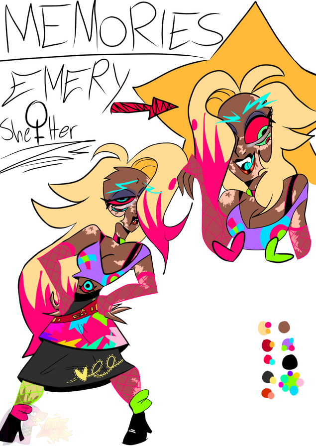 illustration character sheet & design