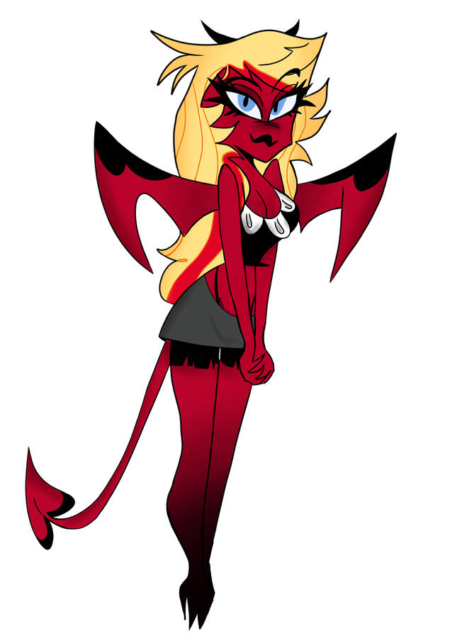 Flat color fanart illustration & design